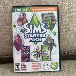 The Sims 3 Starter Pack set of 3 games